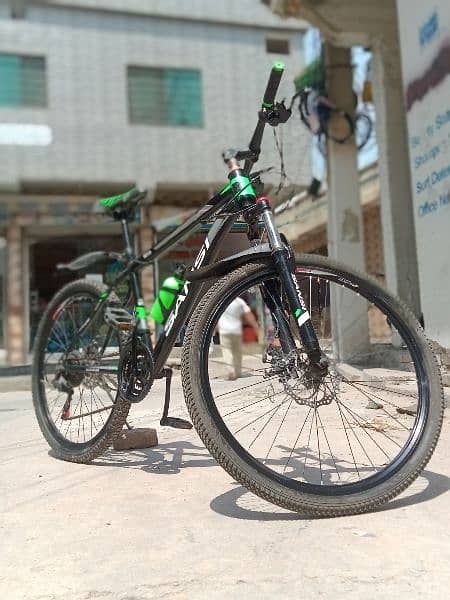 SanSi MTB Bicycle With Gears 9
