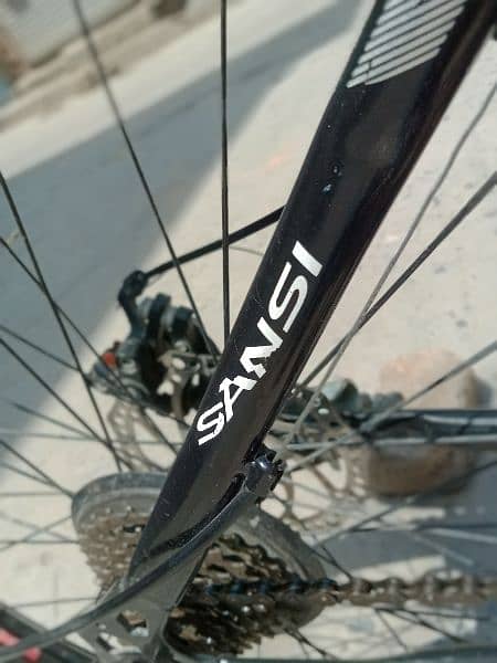 SanSi MTB Bicycle With Gears 17