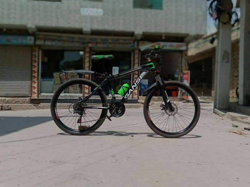 SanSi MTB Bicycle With Gears 17