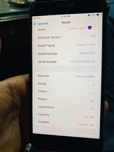 iphone 7 plus 128 gb pta approved 1