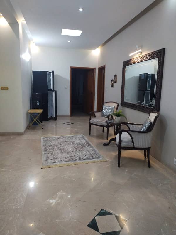 ONLY FOR SHORT TERM FULLY FURNISHED 2 KANAL HOUSE. 6