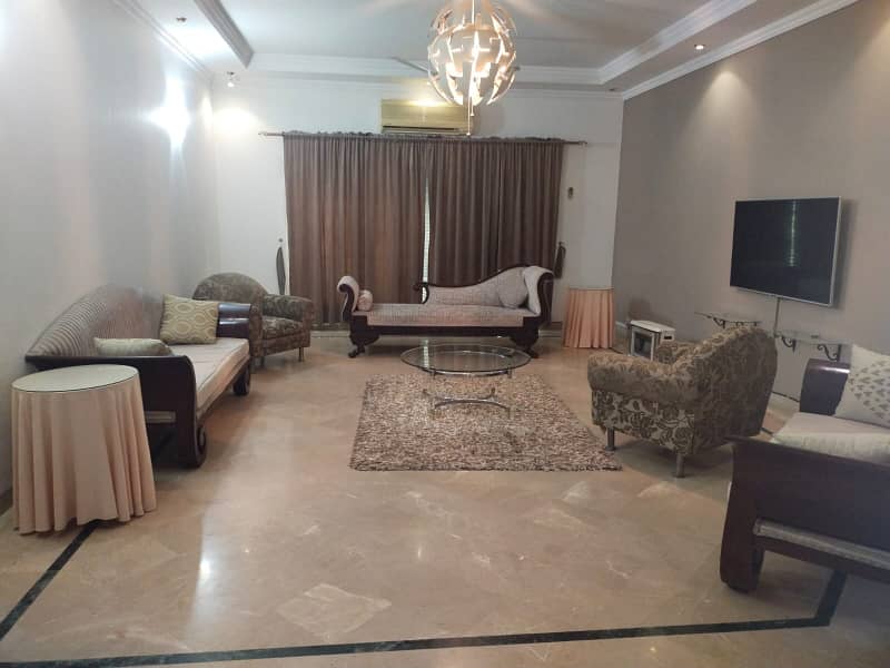 ONLY FOR SHORT TERM FULLY FURNISHED 2 KANAL HOUSE. 23