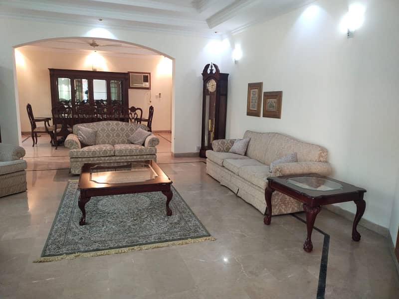 ONLY FOR SHORT TERM FULLY FURNISHED 2 KANAL HOUSE. 29