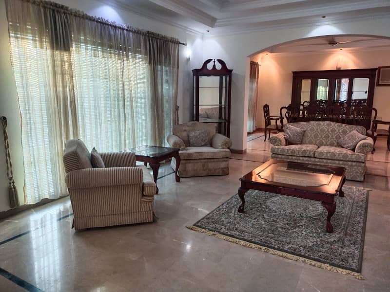 ONLY FOR SHORT TERM FULLY FURNISHED 2 KANAL HOUSE. 37