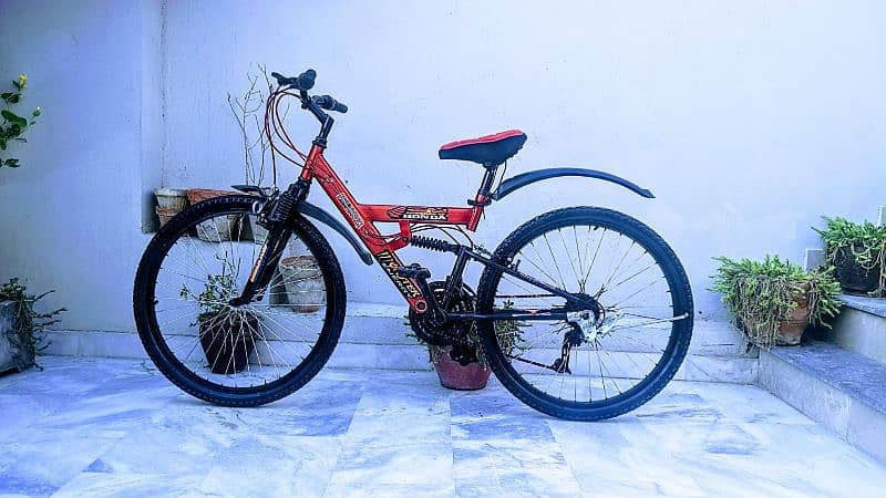 Full size original Japanese imported cycle with double gears and jumps 1