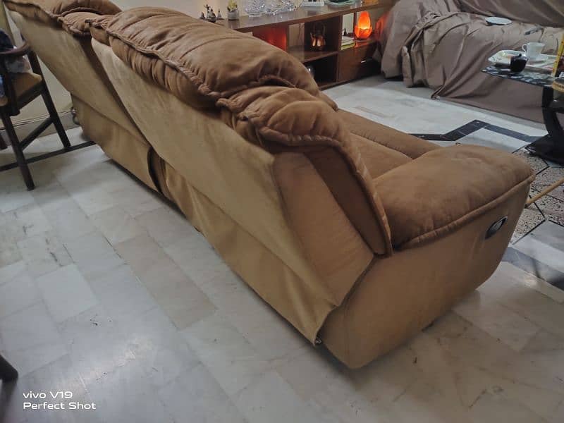 Recliner sofa x 2 1