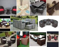 Garden chairs Garden Table | Rattan Furniture - Terrace Lawn Sofa set 0