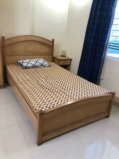 16000/= bed + matterss + side table
