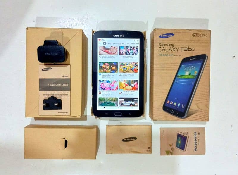 SAMSUNG TABLET WITH FULL BOX 4