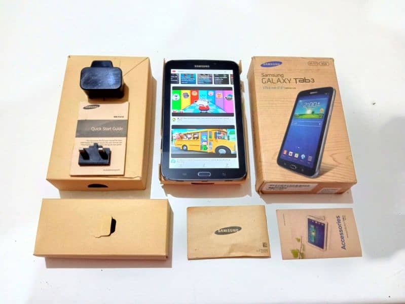SAMSUNG TABLET WITH FULL BOX 6
