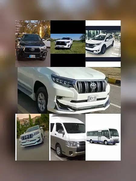 Landcruisor V8, Prado, Fortuner, Corrolla ,Civic,BMW | Audi | Mercedes 4
