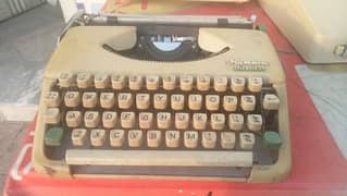 vintage typewriter manual Olympia splendid 33
