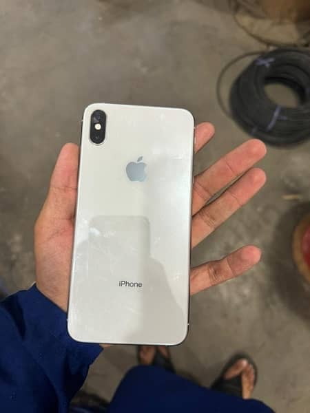 iPhone XS Max 512gb back glass change pta approved 6