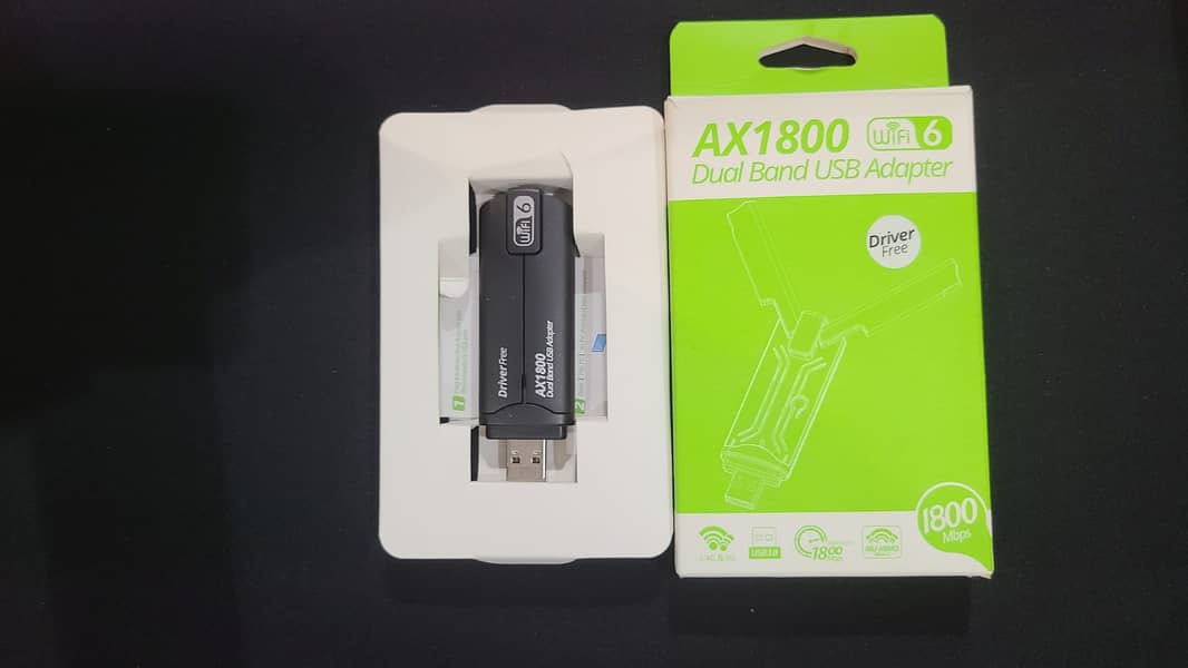 WIFI USB Adapter | MU-MIMO |WIFI 6| AX1800 |Dual Band USB WIFi Adapter 4