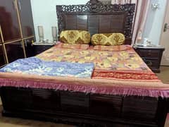 Bed with Dressing Chiniot 0