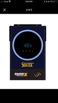 simtek 6kw inverter Simrex Dual Output 0