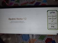 for sale new Xiaomi redmi note 12(8-128)