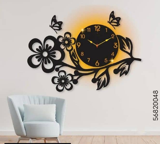 Analogue Wall Clock with light••||| 2