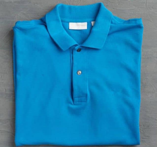 Imran Khan blue Polo T-Shirt | Blue Polo T-Shirt All Sizes Available 1