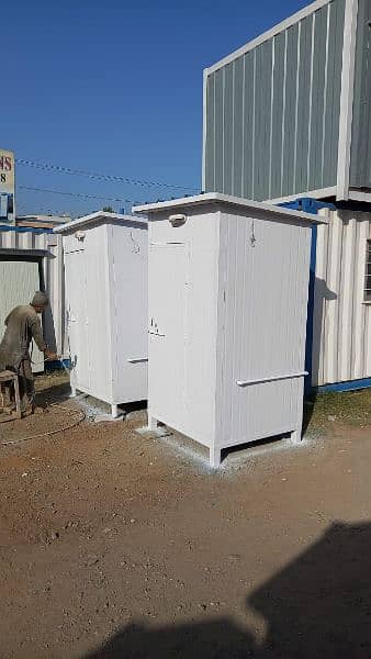 Container office,prefab home,fiber shed,toilet. washroom,guard room. 6