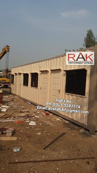 Container office,prefab home,fiber shed,toilet. washroom,guard room. 12