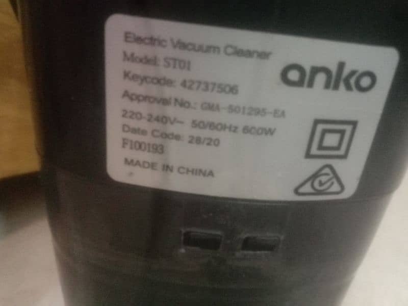 Anko 2 in 1 vacuum cleaner ST01 1