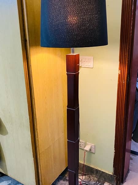 PURE WOODEN FLOOR LAMP 1