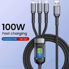 100w fast charging cable