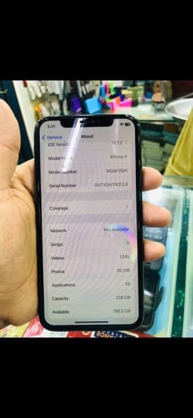 Iphone X 256gb pta approved 2