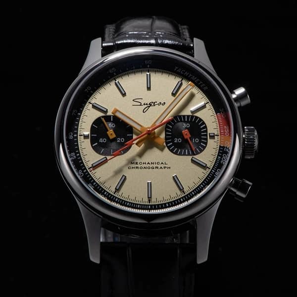 Original Seagull Sugess Mechanical Chronograph Watch 0