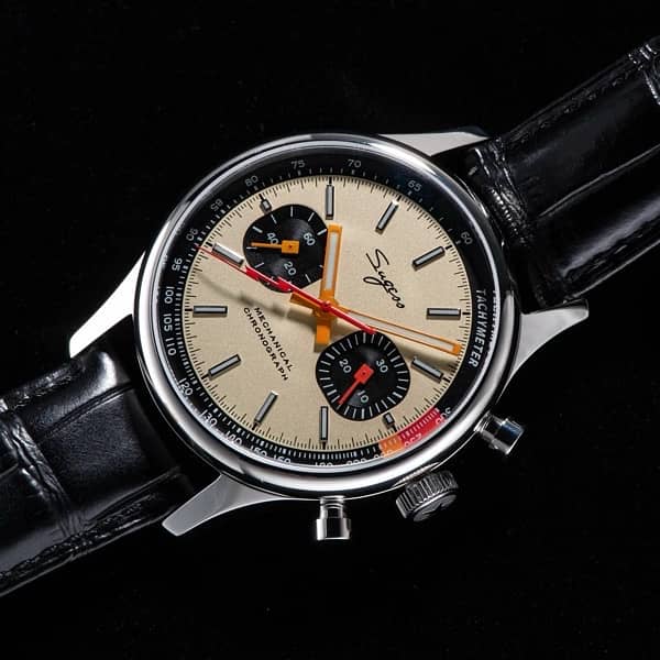 Original Seagull Sugess Mechanical Chronograph Watch 2