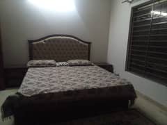 Bed set with dressing,side tables and 2 chairs