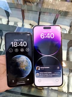 i phone 14 pro max ( non pta ) & i phone x ( pta approved ) 0