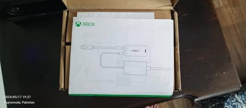 Kinect with Kinect adapter for Xbox 4