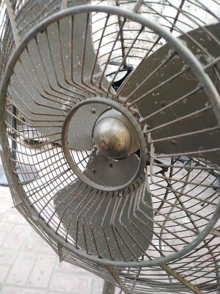 Antique Padistal Fan.  CLIMAX CO. 3