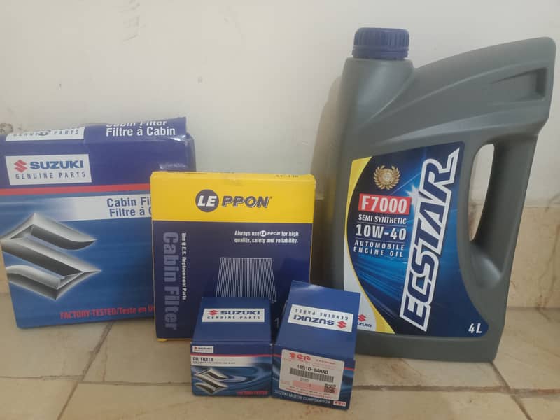 Alto Complete Package For Sale  New EC-star Engine Oil, Oil Filters, 10
