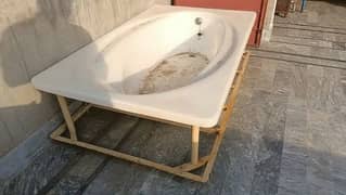 Luxury bath tube with stand 0