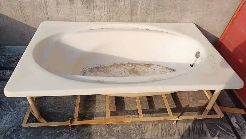 Luxury bath tube with stand 3