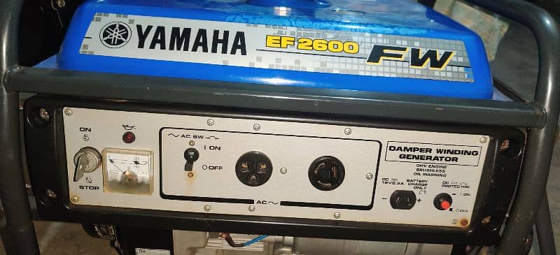 Yamaha 2600 generator total genuine abi tk pehla oil b change ni hva 4
