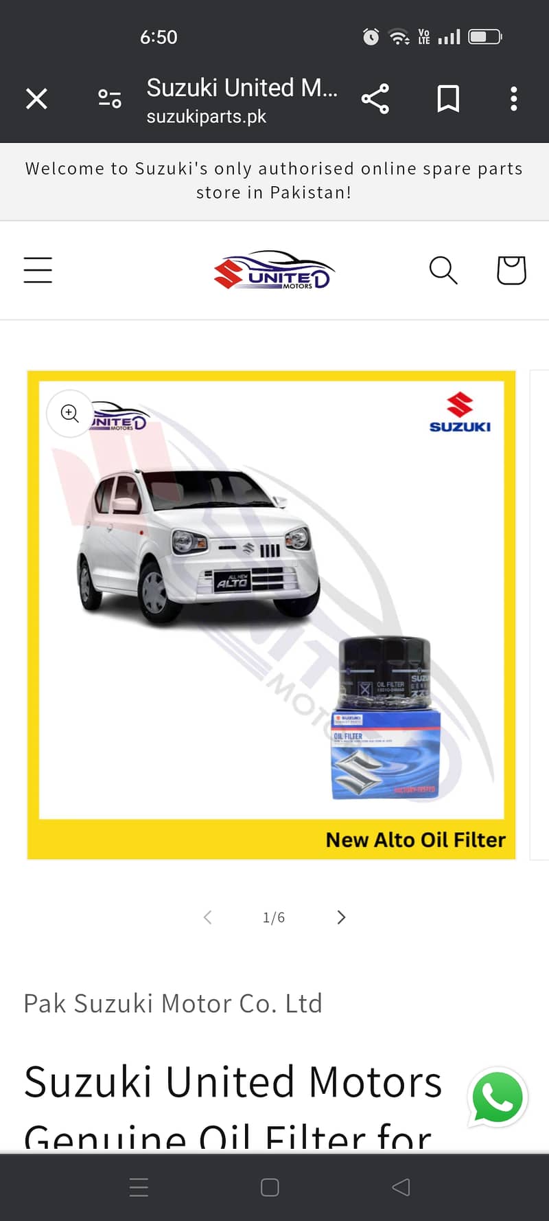 Alto Complete Package For Sale  New EC-star Engine Oil, Oil Filters, 11