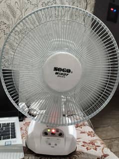 SOGO JPN 670 RECHARGEABLE FAN 0