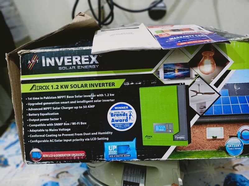 Aerox 1.2kw inverex solar inveter 4