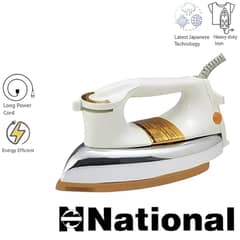 national iron 1000W Heavy Duty Deluxe Automatic Iron With Non-Stick Co 0