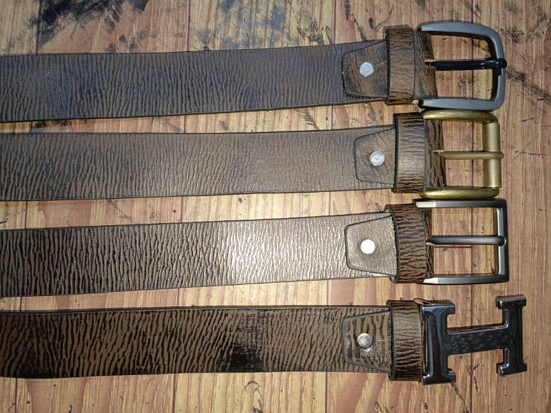 Cow leather belts 12