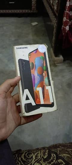 samsung A11 with box