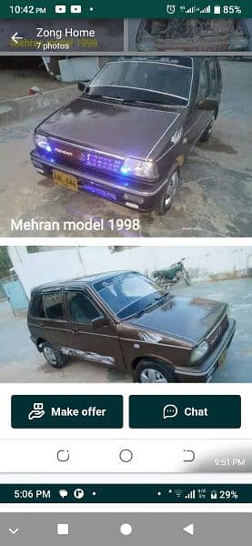 Suzuki Mehran VX 1998 6