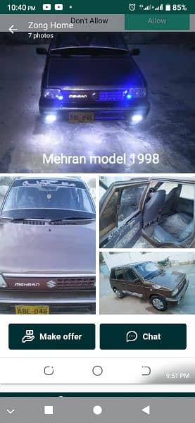 Suzuki Mehran VX 1998 12