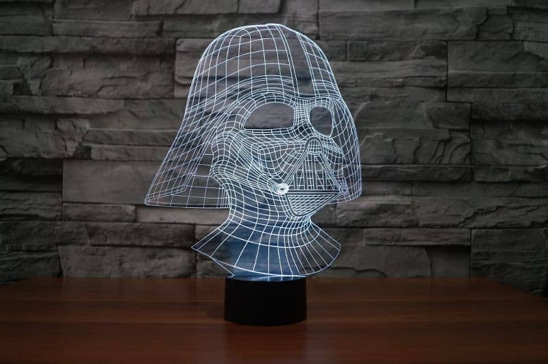 Star Wars Darth Vader 3D Acrylic LED Night Light 7 Color 1