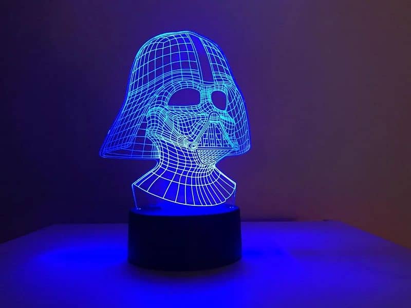 Star Wars Darth Vader 3D Acrylic LED Night Light 7 Color 3