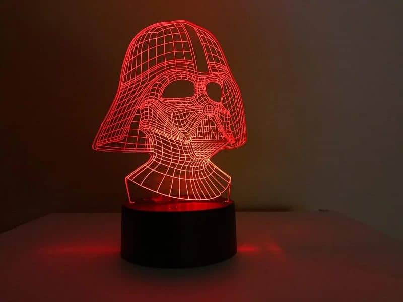 Star Wars Darth Vader 3D Acrylic LED Night Light 7 Color 4